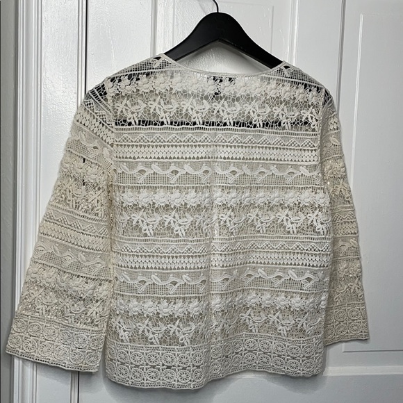 ALFANI CROCHET CARDIGAN - Picture 4 of 5